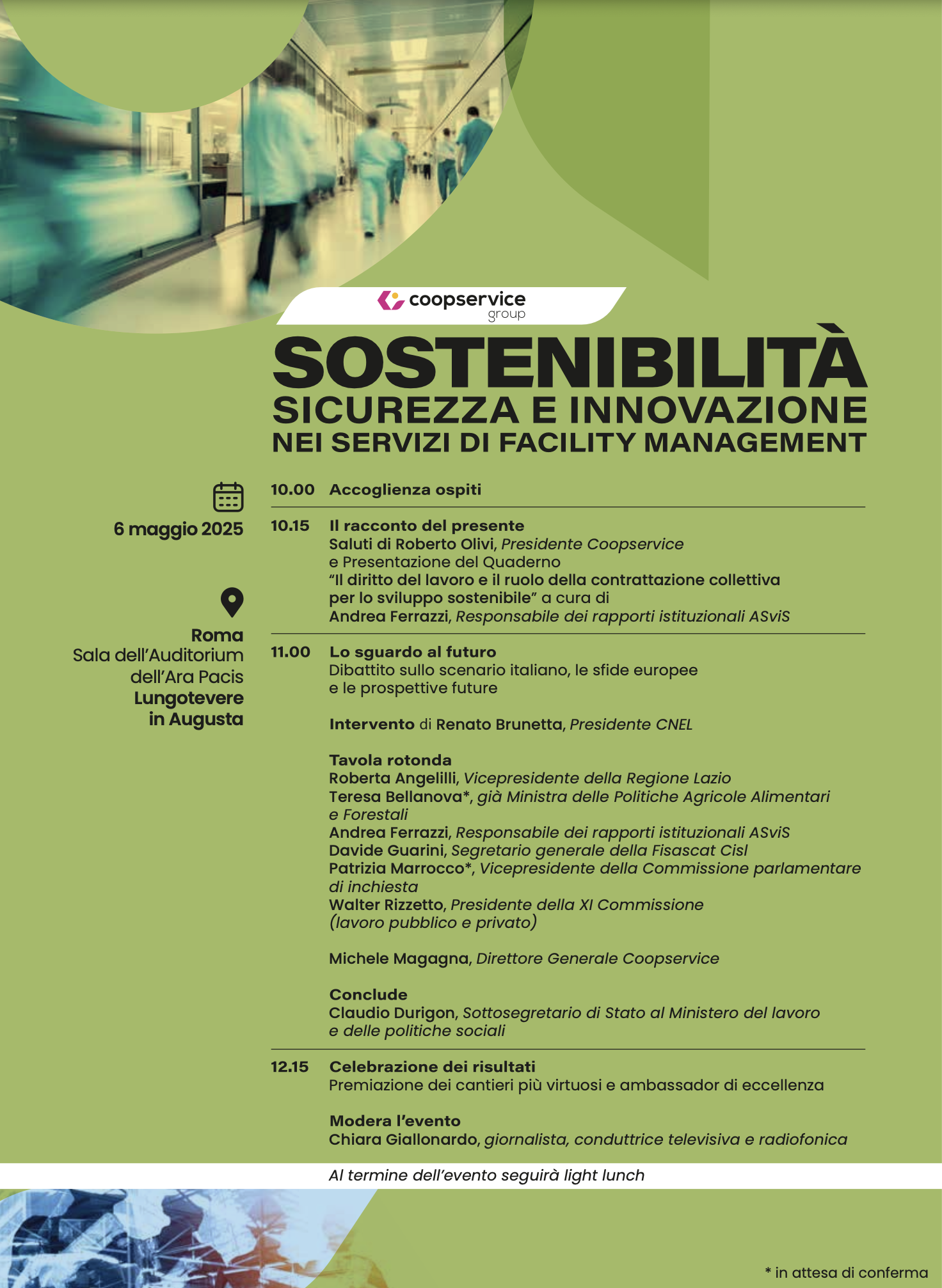 Convegno Sostenibilità, Sicurezza e Innovazione nei servizi di facility management