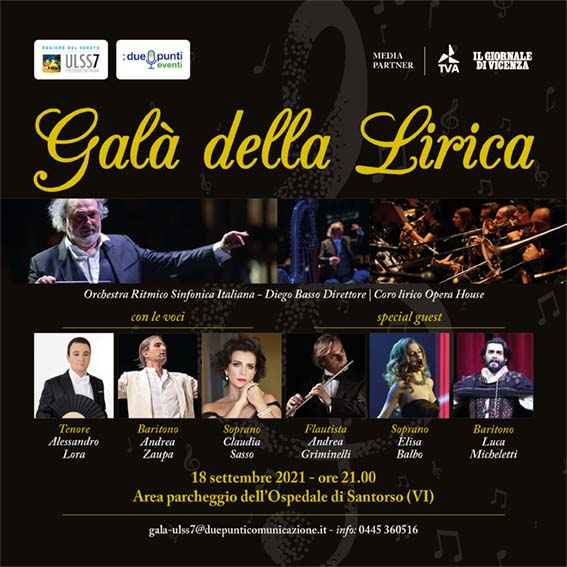 Gala della Lirica | Concerto Evento a Vicenza