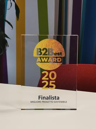 FUTURING premiato tra i 3 finalisti ai B2BEST AWARD 2025 nella categoria Miglior Progetto Sostenibile