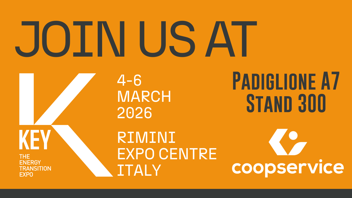 Coopservice protagonista a KEY - The Energy Transition Expo